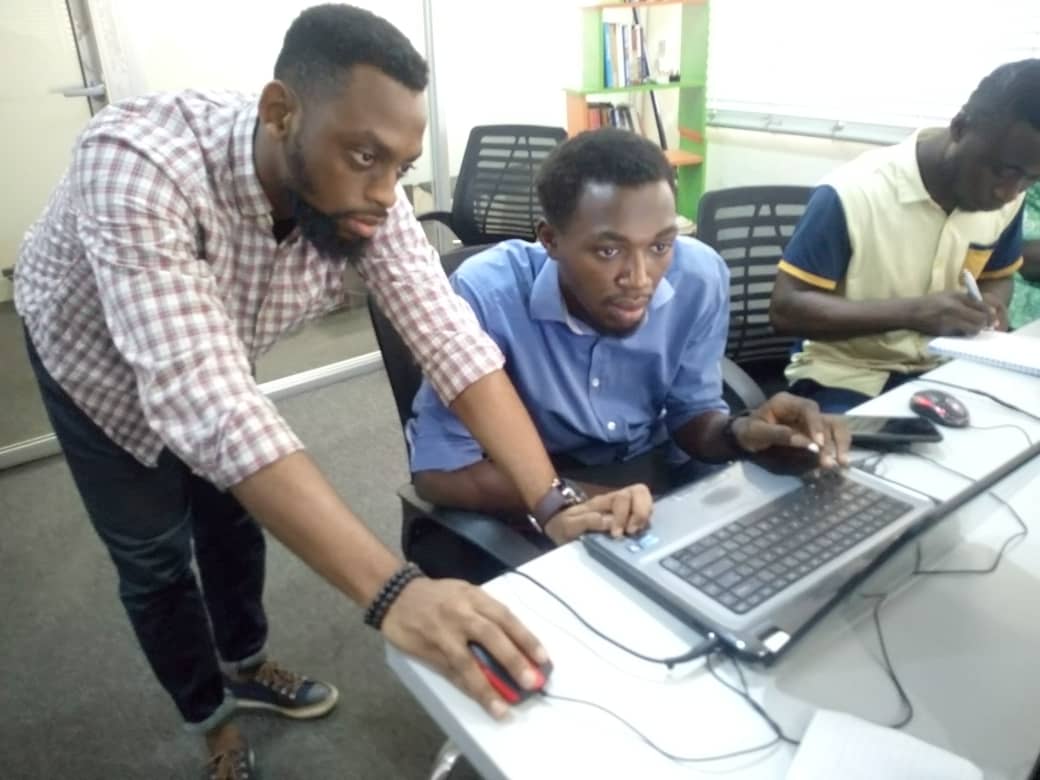Ongoing training at ITSkillsCenter, Software Development Company in Lagos